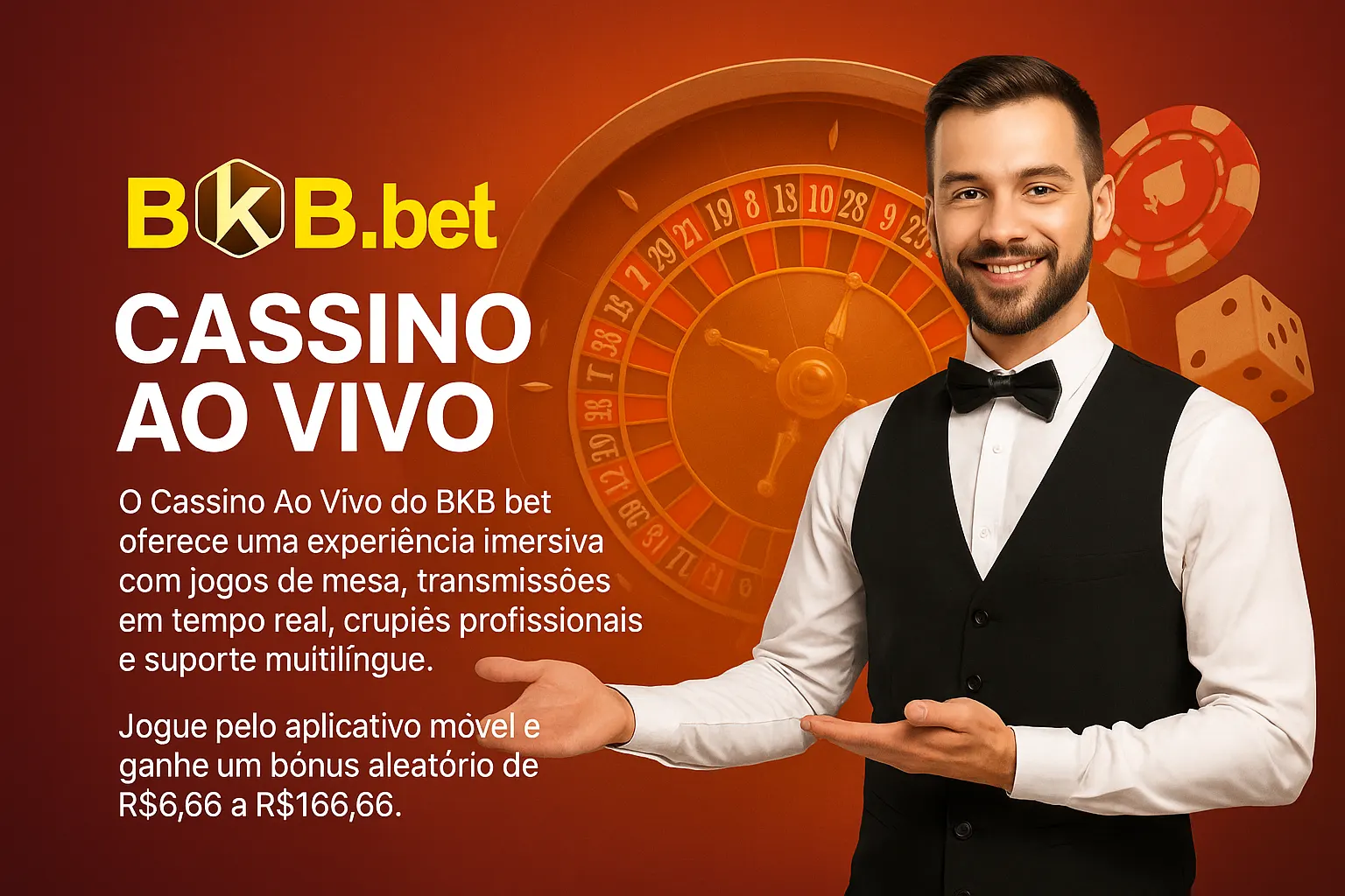 O BKB.BET Live Casino lança promoções regularmente