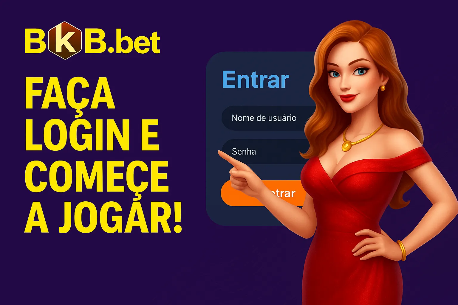 Criar uma nova Conta no plataforma BKB.BET